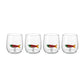 Fishy Water Glass - Set of 4 - Image 3