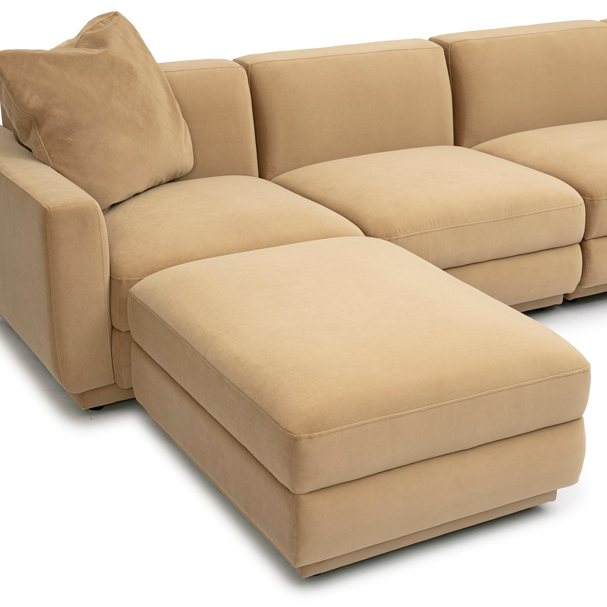 Perry 4-Piece Modular Sectional - Tan - Image 3