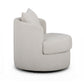 Silvi Performance Boucle Swivel Accent Chair - Off-White - Image 3