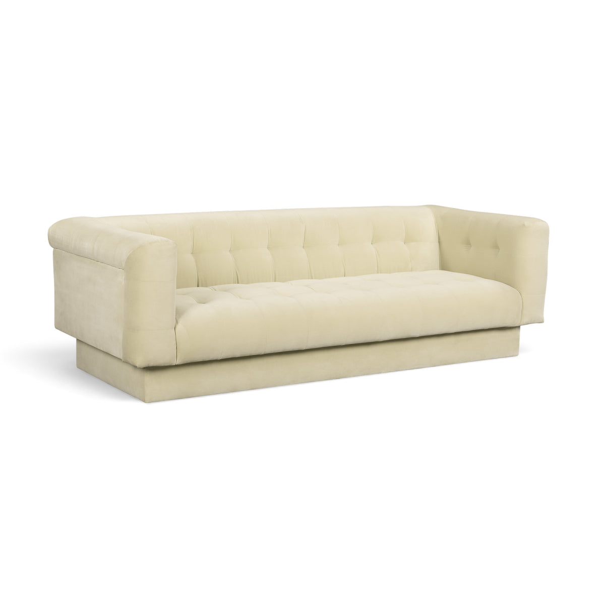Jules 94" Performance Velvet Sofa - Sand - Image 2
