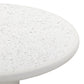 Billy 54" Concrete Terrazzo Indoor/Outdoor Dining Table - Image 4