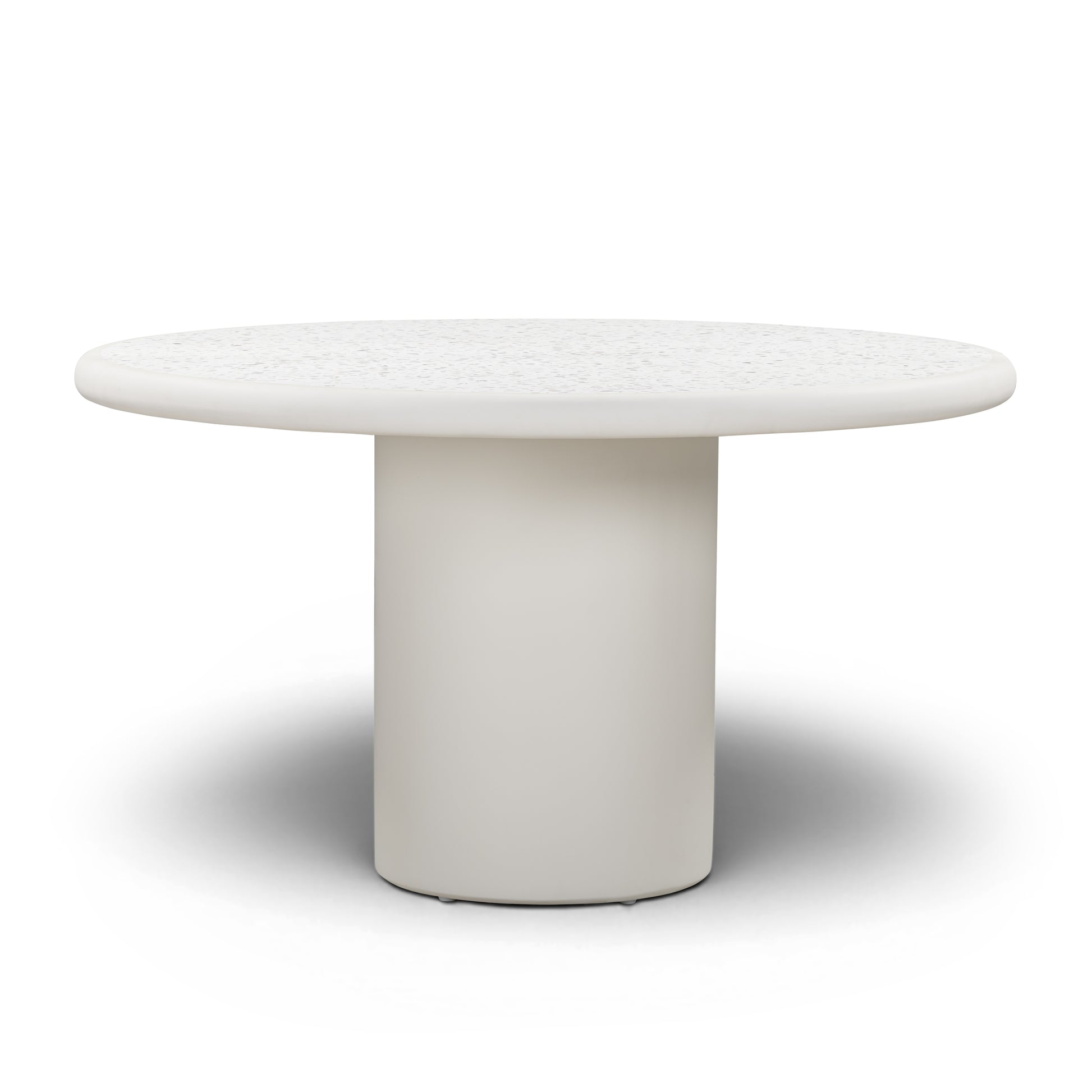Billy 54" Concrete Terrazzo Indoor/Outdoor Dining Table - Image 1