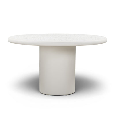 Billy 54" Concrete Terrazzo Indoor/Outdoor Dining Table - Image 1