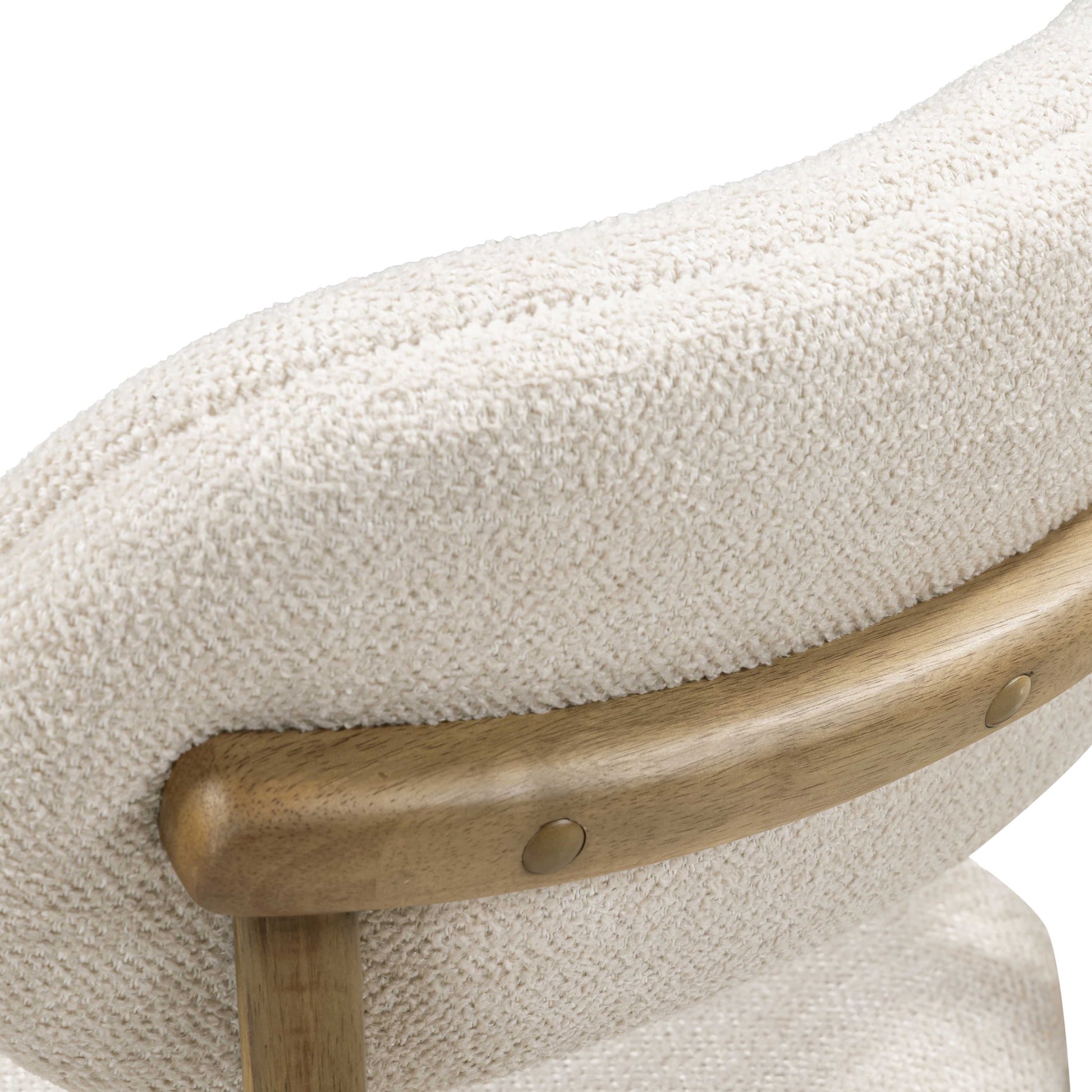Carnation Dining Chair - Cream - Image 6
