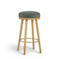 Oodle Green Performance Vegan Mohair Natural Bar Stool - Image 1