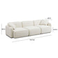 Travie 112" Modular Sofa - Sand - Image 6