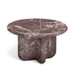 Juju Faux Marble Indoor/Outdoor Round Coffee Table (24"-32") - Red Levanto / 24" - Image 4