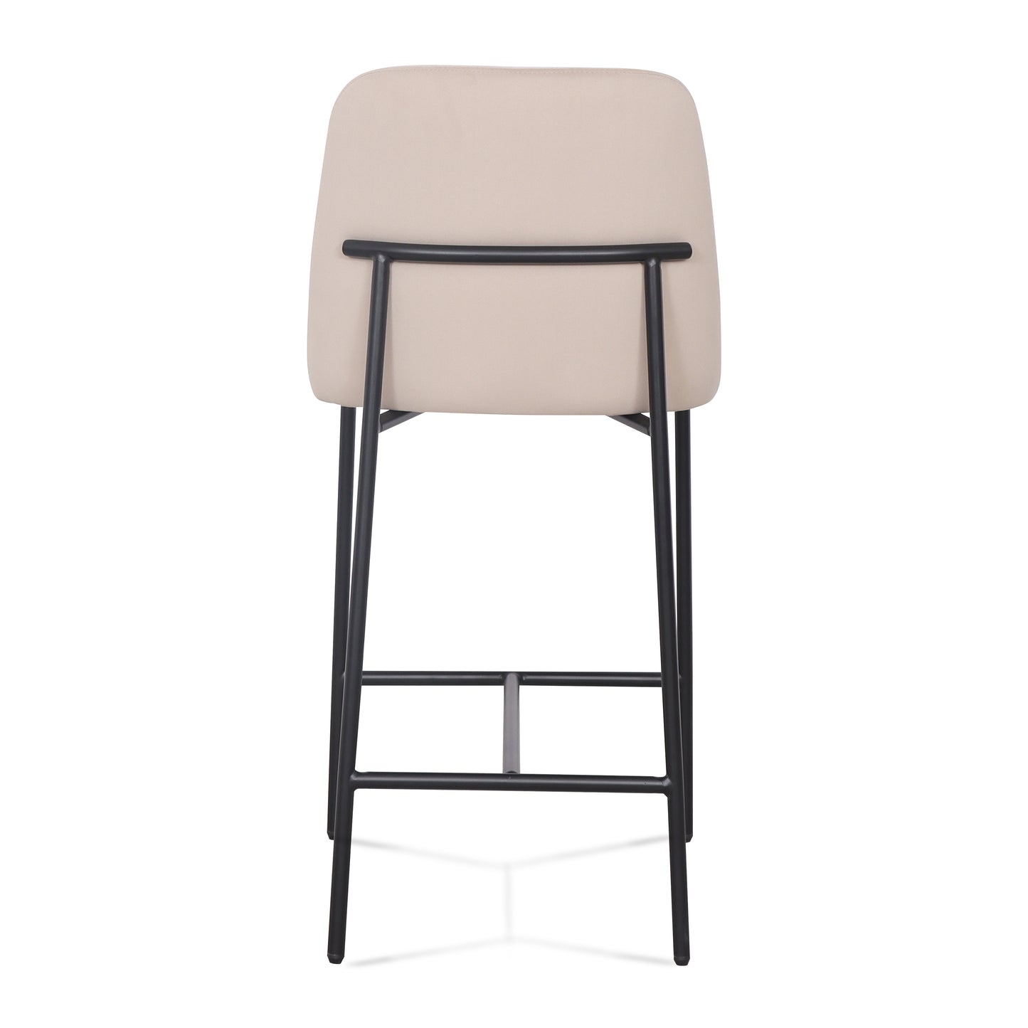 Sydney Performance Velvet Counter Stool Set of 2 - Taupe - Image 7