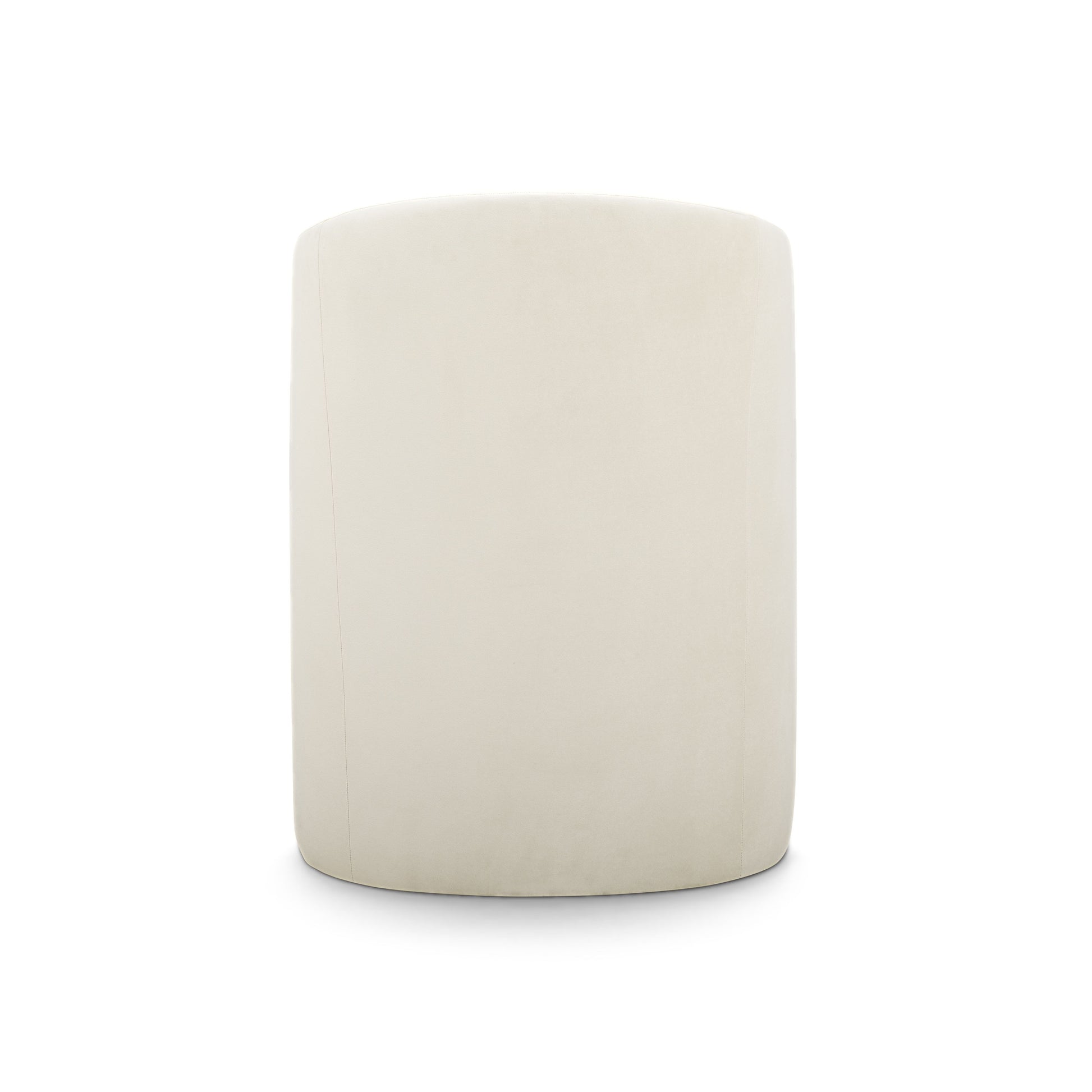 Seraphina Performance Velvet Dining Chair - Cream - Image 4