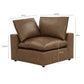 Cali Modular Corner Chair - Brown - Image 7
