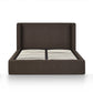 Harmony Performance Chenille Storage Bed - Chocolate Brown / Queen - Image 4