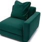 Perry Modular Corner Chair - Deep Green / RAF - Image 3
