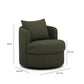 Silvi Performance Boucle Swivel Accent Chair - Kale Green - Image 6
