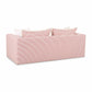 Salty 85" Indoor/Outdoor Sofa - Red Stripes - Image 4