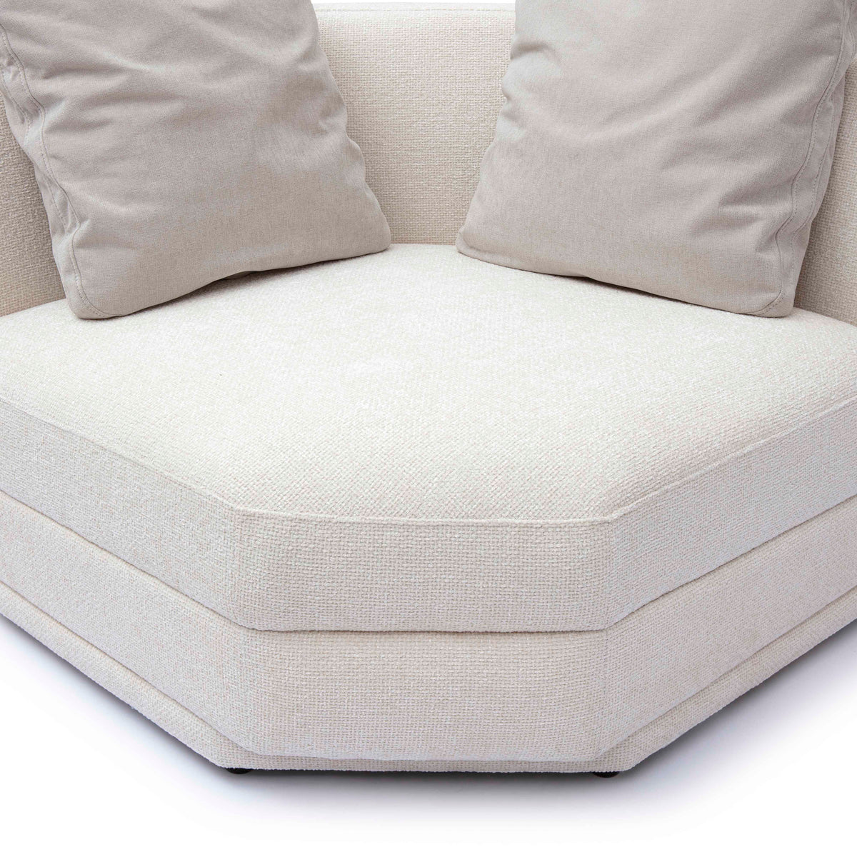 Perry Modular Corner Wedge - Cream - Image 6