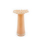 Ruff Peach Glass Vase - Image 1