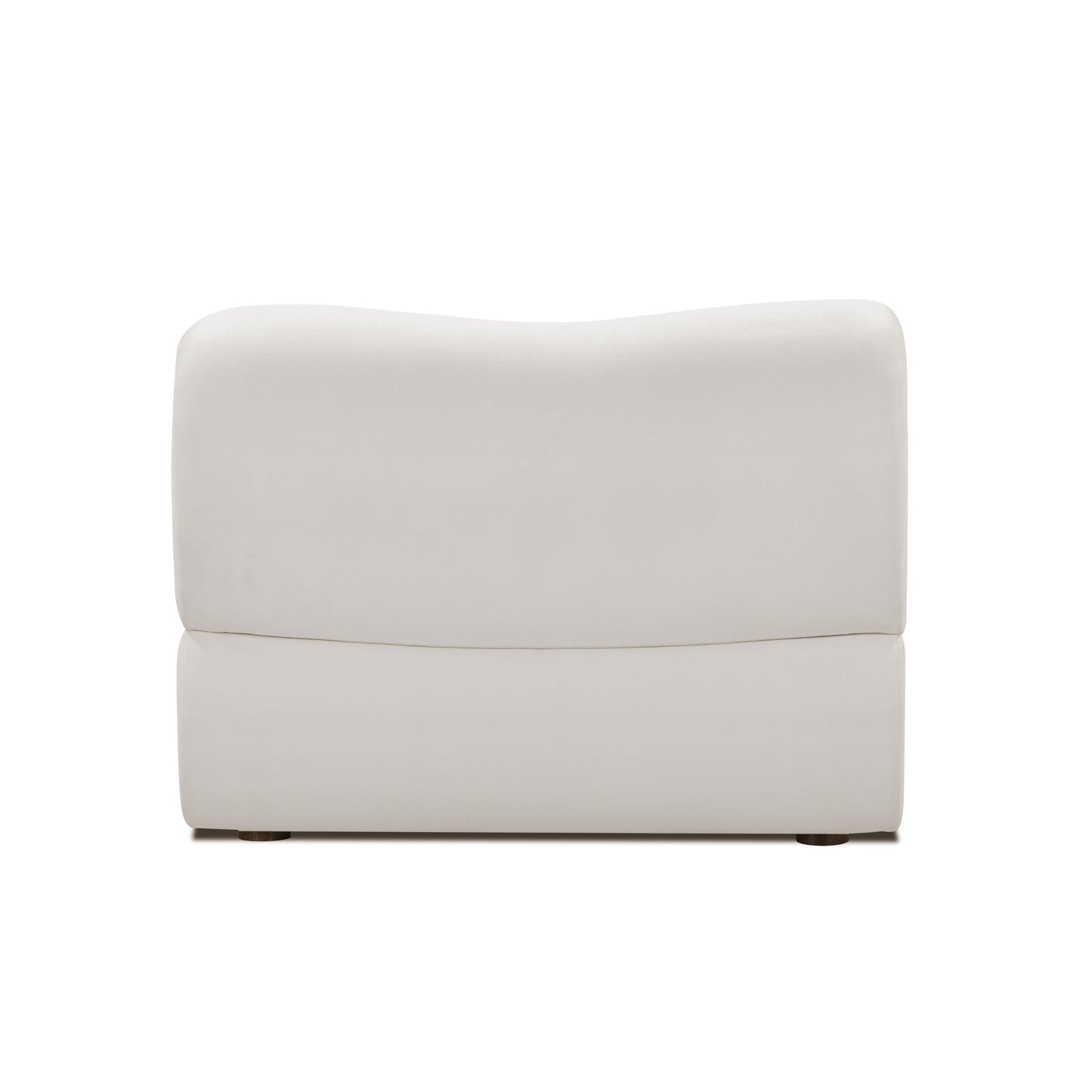Zenith Modular Armless Chair - Cream - Image 5