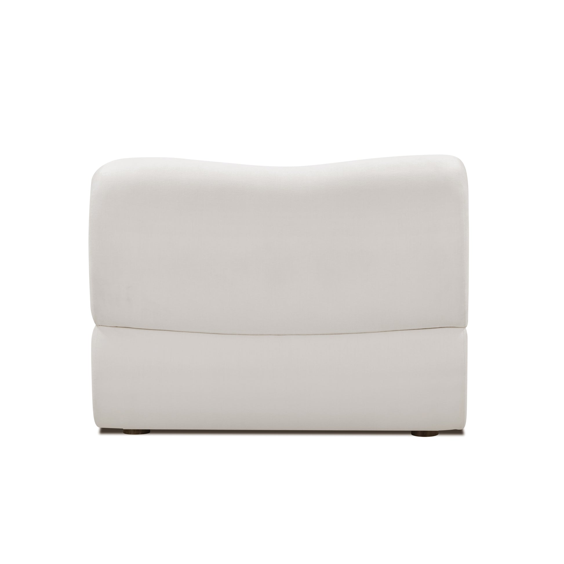 Zenith Modular Armless Chair - Cream - Image 5