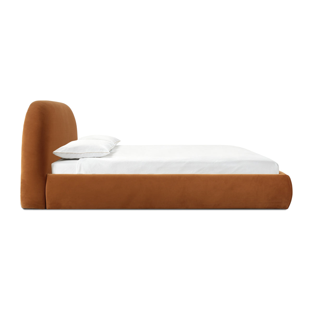 Bara Performance Velvet Bed - Honey / Queen - Image 3