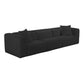 Tarra 118" Modular Sofa - Black - Image 2