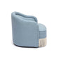Pamela Tasseled Lounge Accent Chair - Blue - Image 5