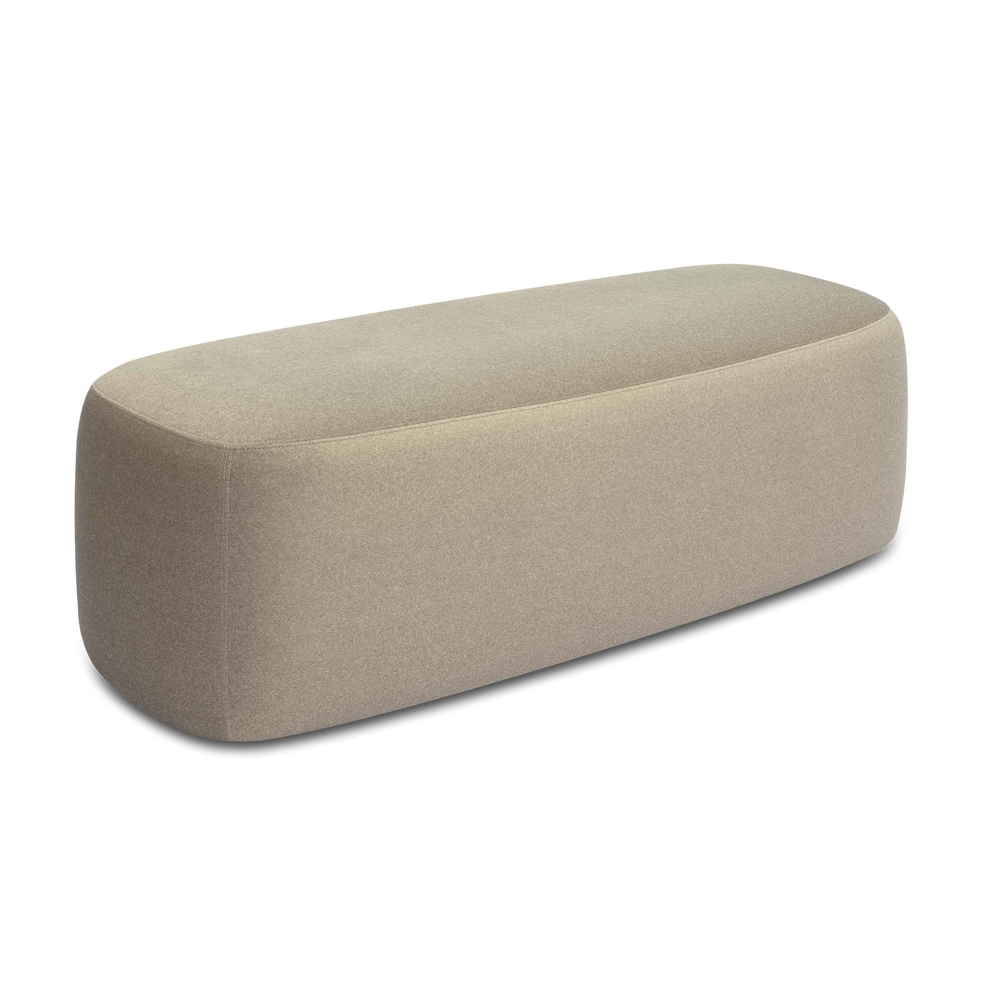 Graceland 54" Bench - Taupe - Image 1