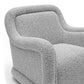Charli Performance Swivel Chair - Grey - Image 5
