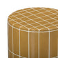 Tatiana Round Concrete Indoor/Outdoor Side Table - Ochre - Image 3