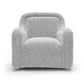 Charli Performance Swivel Chair - Grey - Image 3