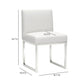 Pensel Dining Chair - Off-White - Image 7