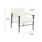 Cali Performance Fabric Accent Chair - Pearl - Image 6