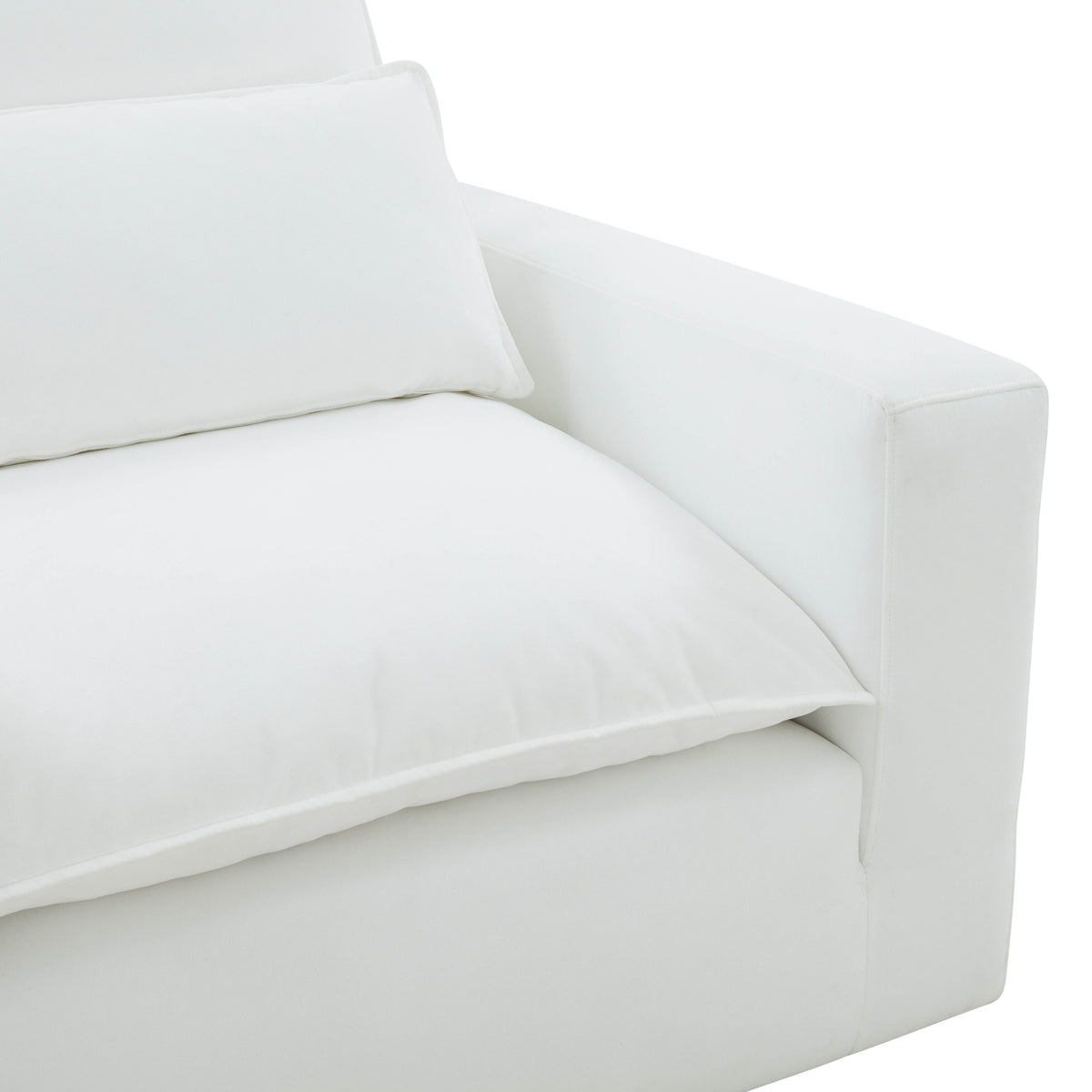 Cali Performance Fabric Armchair - Pearl - Image 5
