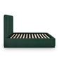 Parker Bed - Forest Green / King - Image 5