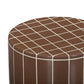 Tatiana Round Concrete Indoor/Outdoor Side Table - Terracotta - Image 3