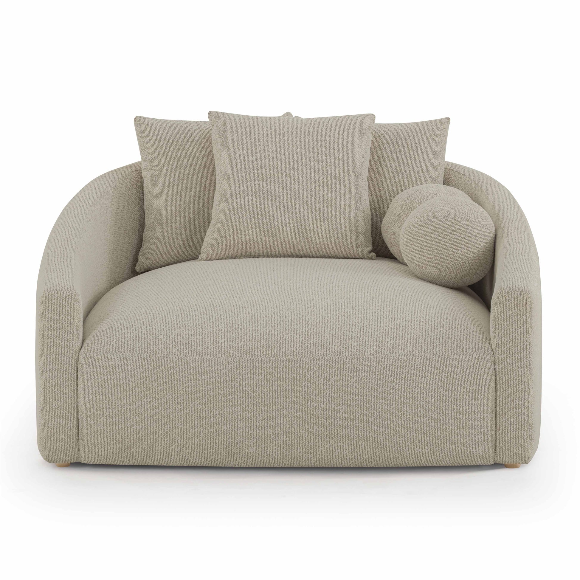 Hanim 54" Daybed - Warm Grey - Image 3