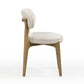 Carnation Dining Chair - Cream - Image 4