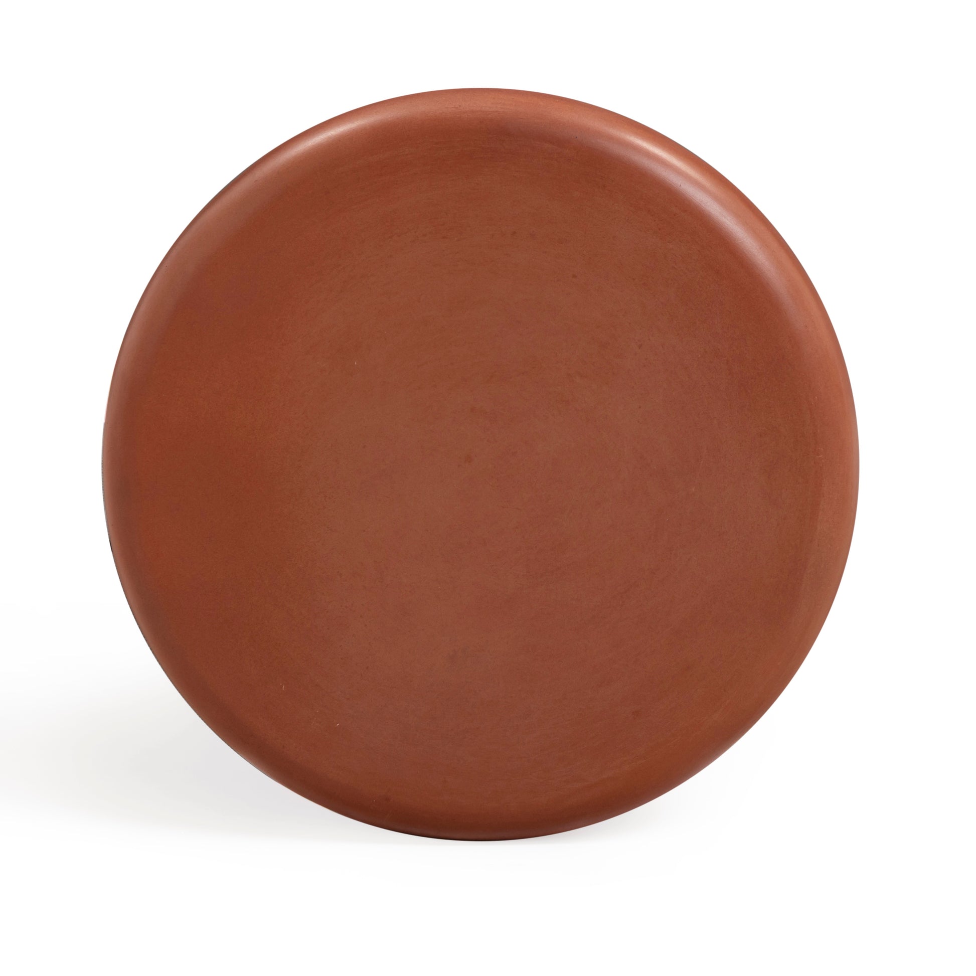 Lydia Concrete Indoor/Outdoor Side Table - Red - Image 6