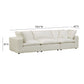 Cali 120" Modular Sofa - Natural - Image 7