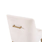 Beatrix Performance Velvet Dining Chair - Cream - Image 6