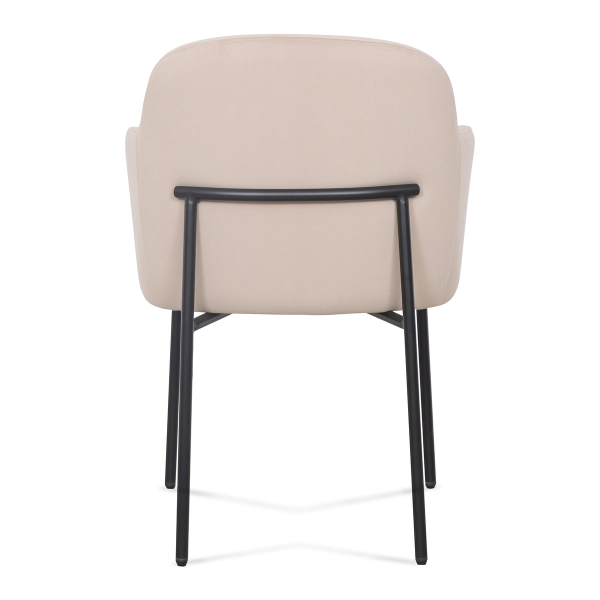 Sydney Performance Velvet Armchair - Set of 2 - Taupe - Image 7