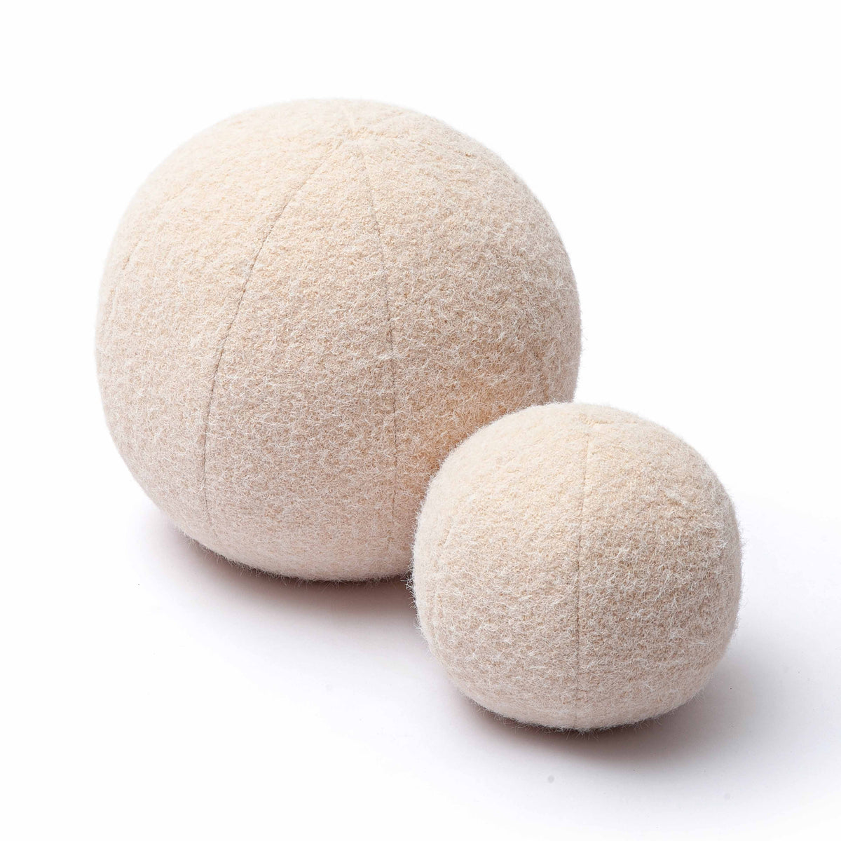 Boba Ball Throw Pillow (9"-14") - Rose,Tan / Small - Image 5
