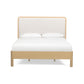 Rafaelle Natural Solid Ash Bed - Queen - Image 2