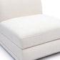 Perry Modular Armless Chair - Cream - Image 4
