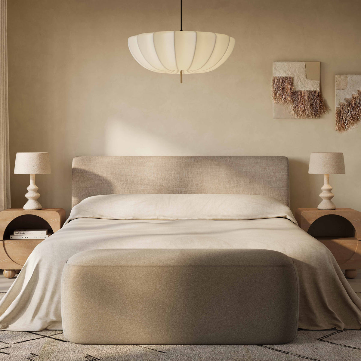 Graceland 54" Bench - Taupe - Image 3