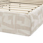 Isla Upholstered Bed - Cream / Queen - Image 8