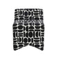 Pippa Accent Stool - Black and White - Image 4