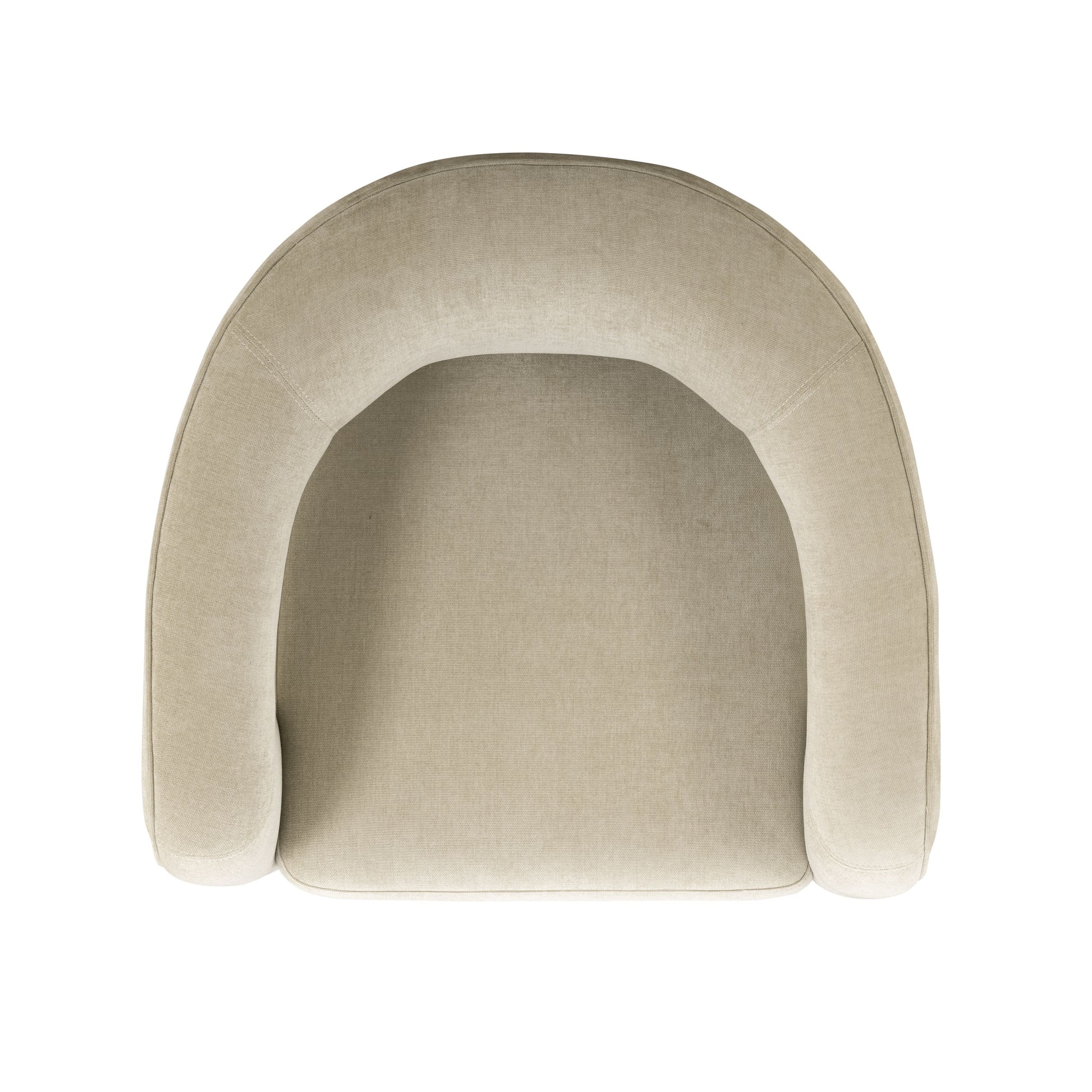 Malone Accent Chair - Taupe - Image 5