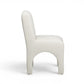Tomlin Performance Chenille Dining Chair - Cream - Image 3