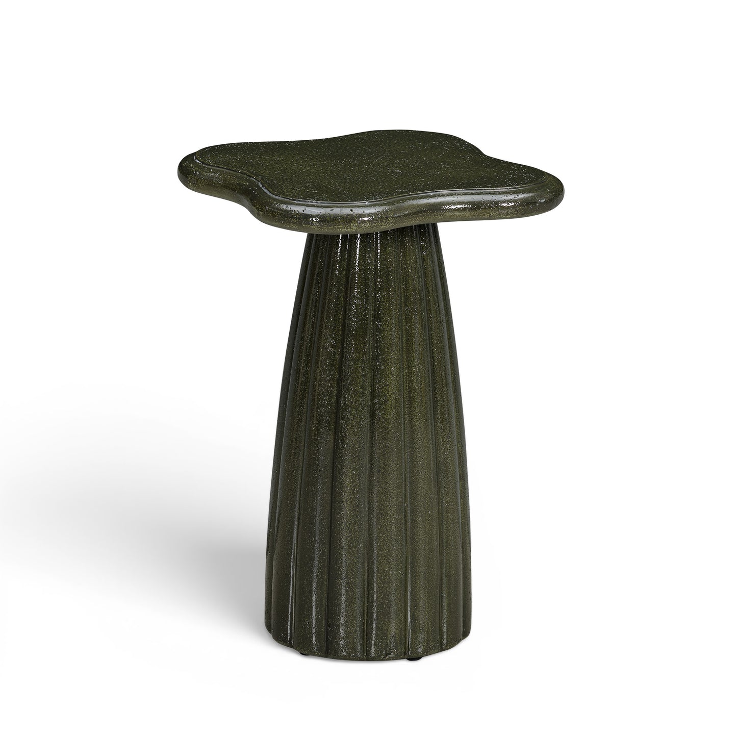 Addison Green Concrete Indoor/Outdoor Side Table - Image 2