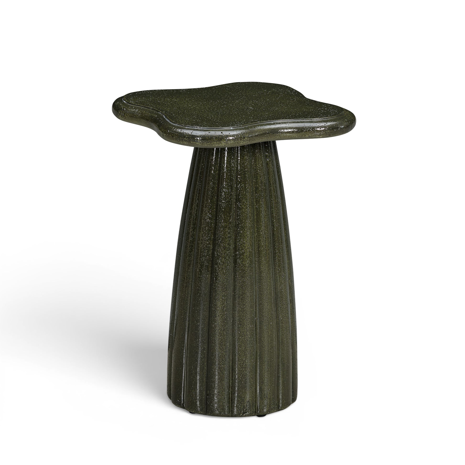 Addison Green Concrete Indoor/Outdoor Side Table - Image 2